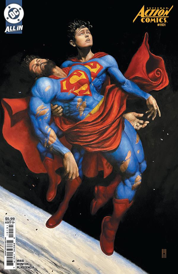 Action Comics #1101 CVR C CVR C MIKE CHOI CARD STOCK cover