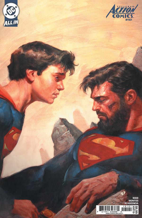 Action Comics #1101 CVR B CVR B ARIEL OLIVETTI CARD STOCK cover