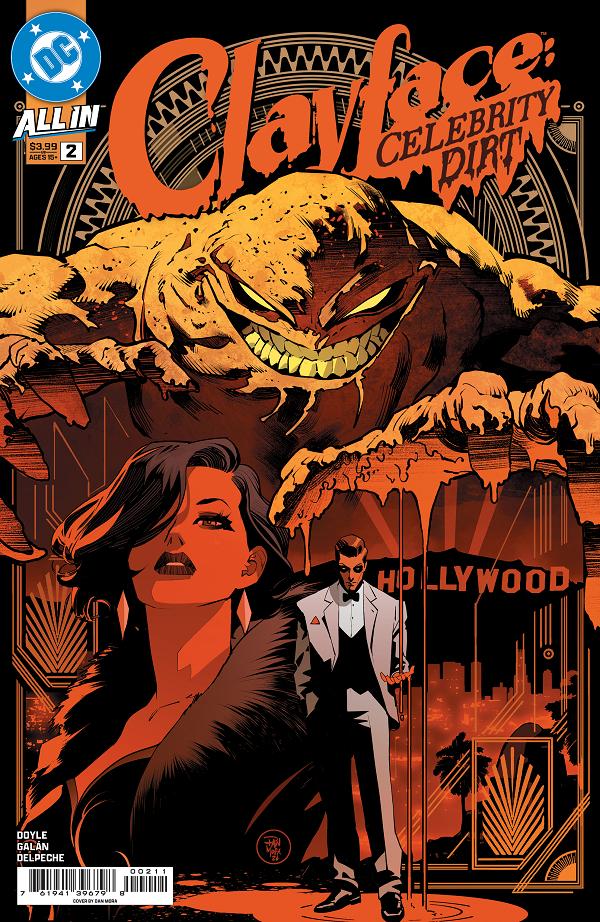 Clayface Celebrity Dirt #2 CVR A DAN MORA cover