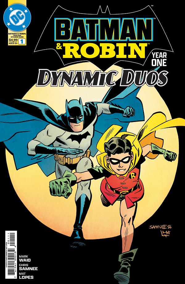 Batman & Robin Year One Dynamic Duos #1 CVR A CHRIS SAMNEE cover