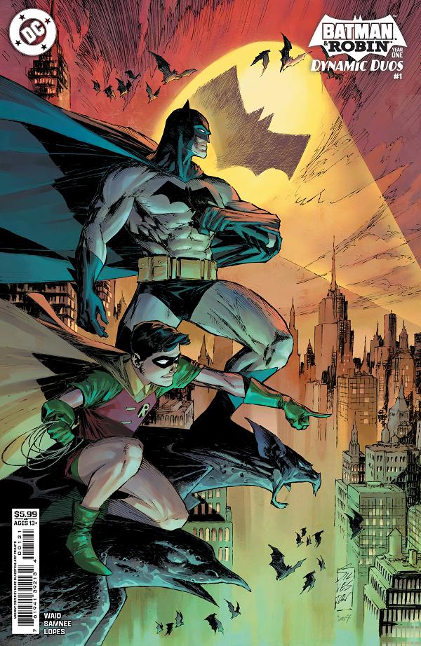 Batman & Robin Year One Dynamic Duos #1 CVR B (OF 12) CVR B MARC SILVESTRI CARD STOCK cover