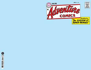 Adventure Comics #247 CVR B FACSIMILE EDITION CVR B BLANK CARD STOCK cover