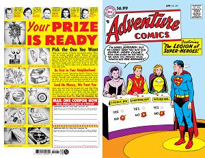 Adventure Comics #247 CVR C FACSIMILE EDITION CVR C CURT SWAN FOIL cover
