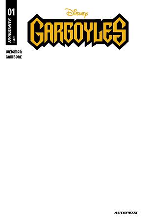 Gargoyles #1 CVR E (2026) CVR E BLANK AUTHENTIX cover
