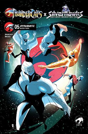 Thundercats X Silverhawks #5 CVR D CVR D GEORGE KAMBADAIS cover