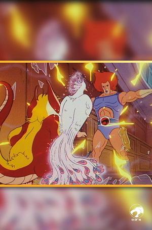 Thundercats X Silverhawks #5 CVR G CVR G INC 1:10 ANIMATION ART VIRGIN cover