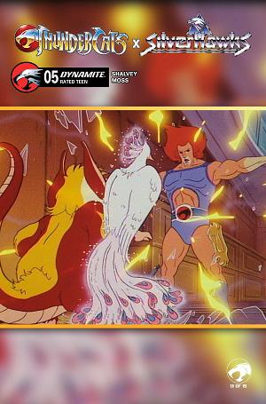Thundercats X Silverhawks #5 CVR E CVR E ANIMATION ART cover