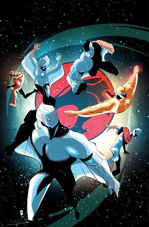 Thundercats X Silverhawks #5 CVR H CVR H INC 1:10 GEORGE KAMBADAIS VIRGIN cover