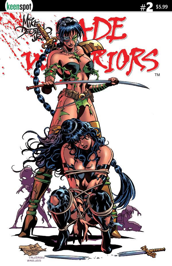 Jade Warriors #2 CVR C CVR C MIKE DEODATO ALL TIED UP cover
