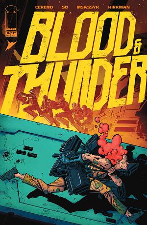 Blood & Thunder #16 CVR B CVR B NICK ROCHE & JOSH BURCHAM cover