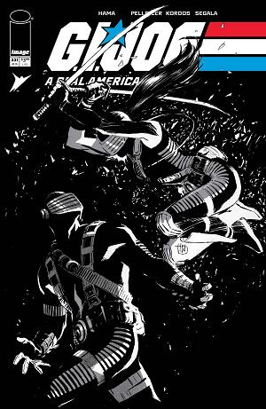 G.I. Joe: A Real American Hero #331 CVR B CVR B LEE WEEKS B&W cover