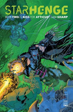Starhenge Book Two A Kiss For Atticus #2 CVR E (OF 4) CVR E TONY PARKER cover
