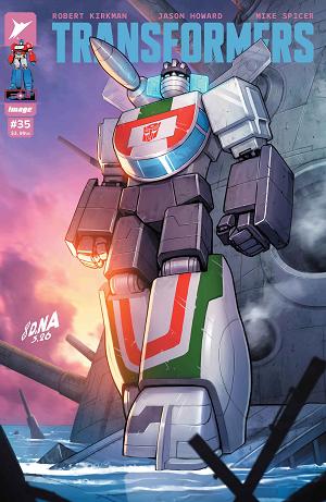 Transformers #35 CVR A DAVID NAKAYAMA cover