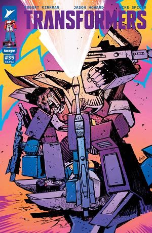 Transformers #35 CVR B CVR B DANIEL WARREN JOHNSON & MIKE SPICER cover
