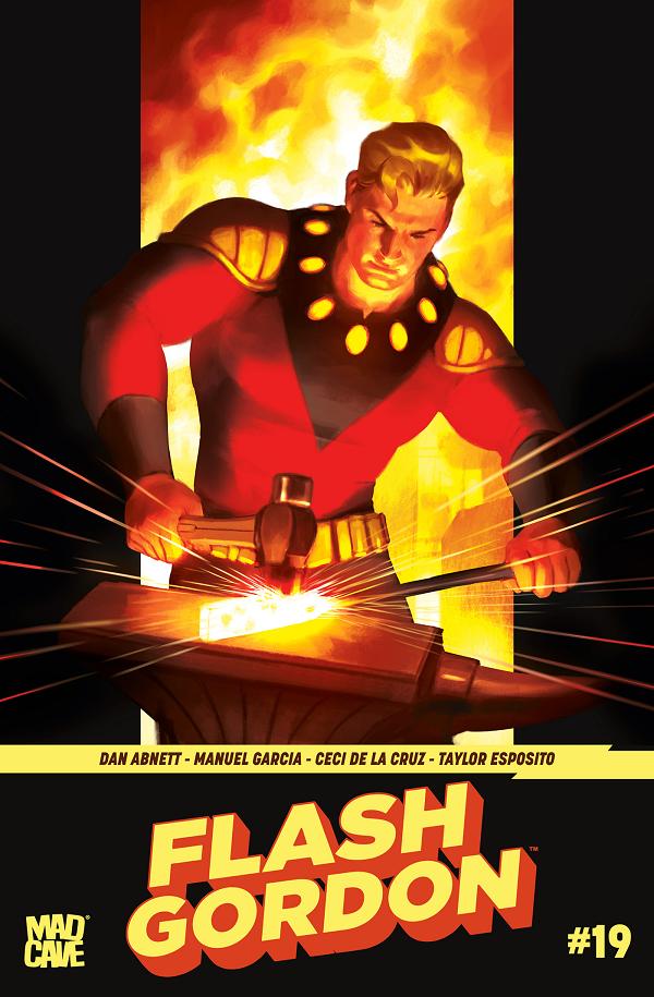 Flash Gordon #19 CVR B CVR B MIGUEL MERCADO cover