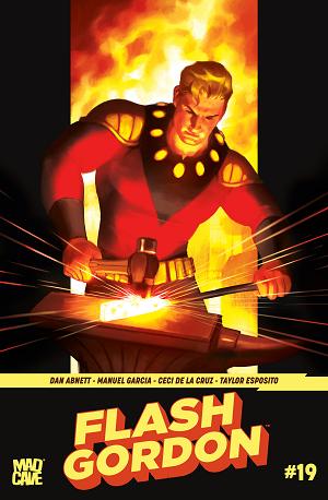 Flash Gordon #19 CVR B CVR B MIGUEL MERCADO cover