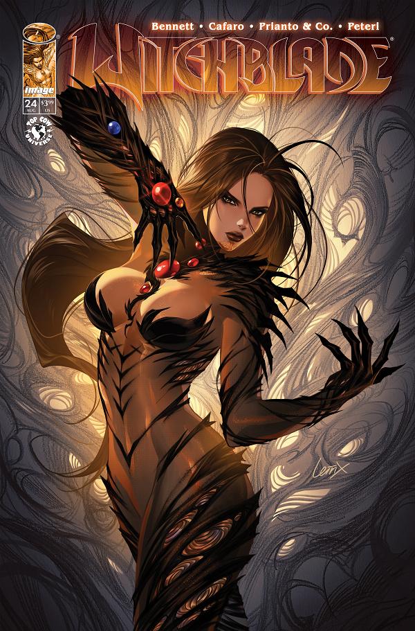 Witchblade #24 variant cover by Leirix