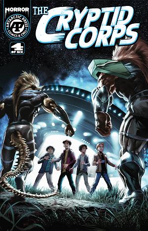 Cryptid Corps #4 CVR B (OF 6) CVR B MAX BERTOLINI cover