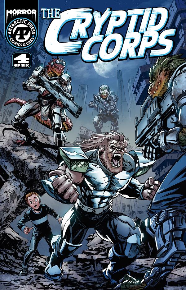 Cryptid Corps #4 CVR A MAX BERTOLINI cover