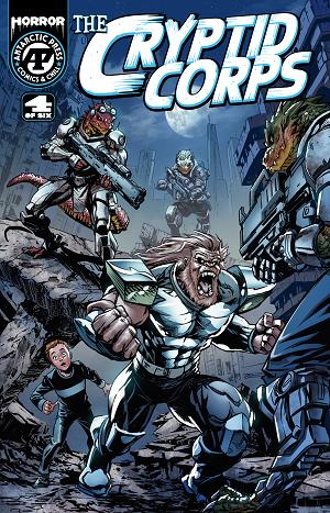 Cryptid Corps #4 CVR A MAX BERTOLINI cover