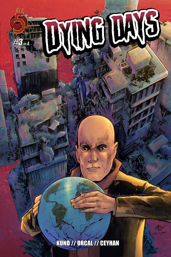 Dying Days #3 cover