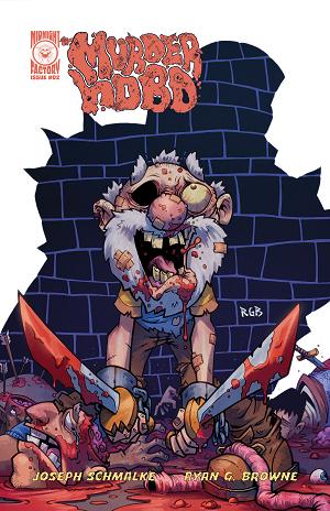 Murder Hobo #2 CVR B CVR B RYAN G BROWNE cover
