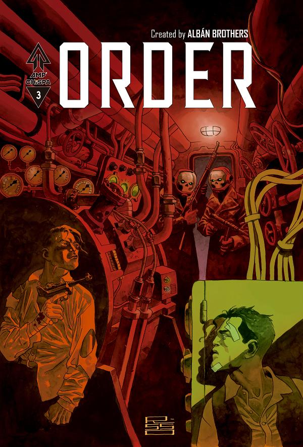 Order #3 variant cover by Eduardo Risso