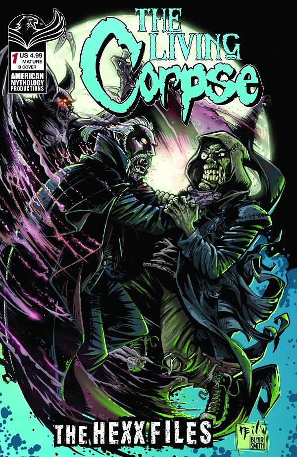 Living Corpse Hexx Files #1 CVR B CVR B NEIL VOKES cover