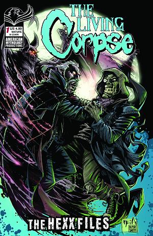 Living Corpse Hexx Files #1 CVR B CVR B NEIL VOKES cover