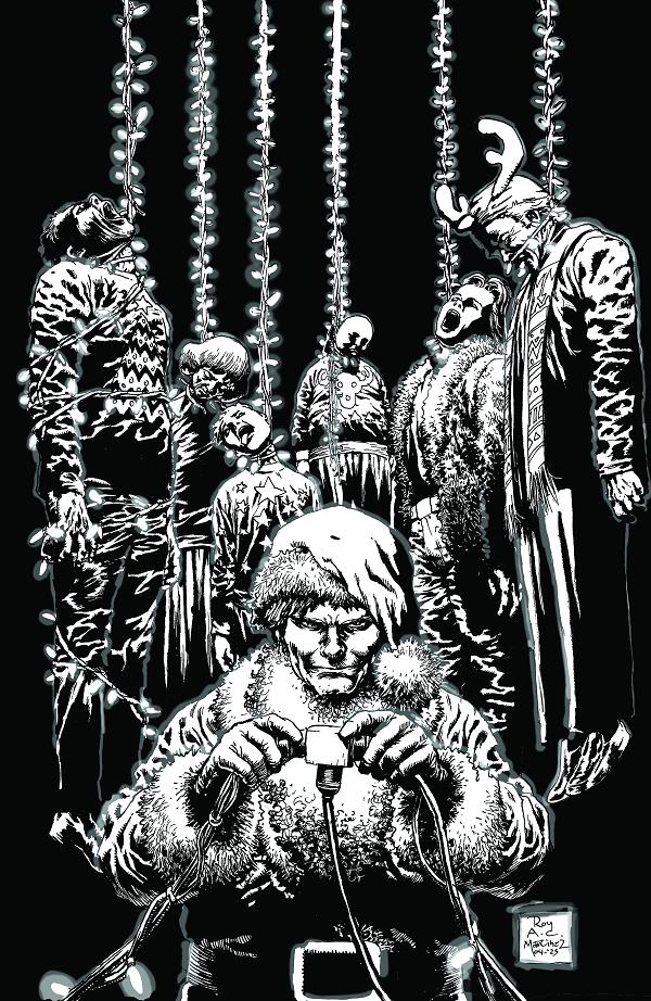 Silent Night Deadly Night Dark Winter #2 variant cover by Roy Allan Martinez