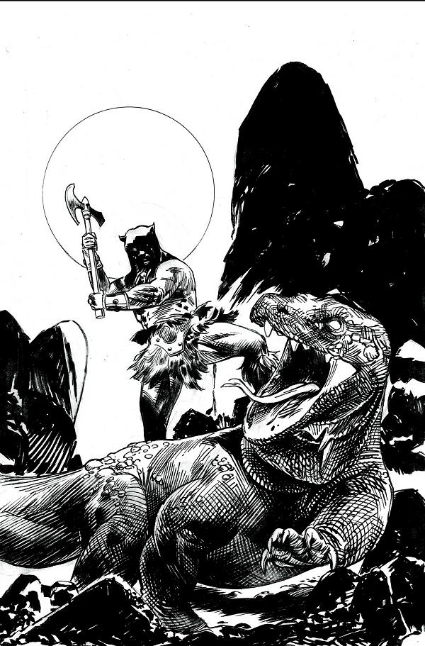 Fire And Ice Darkwolf #2 variant cover by Fernando Proietti