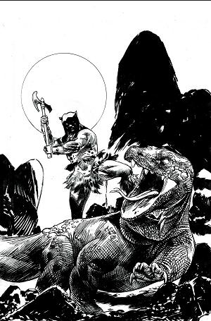 Fire And Ice Darkwolf #2 CVR N INC 1:5 FERNANDO PROIETTI LINE ART VIRGIN cover