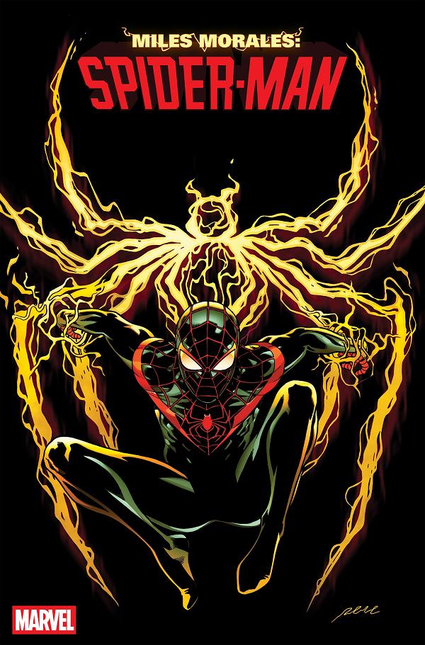 Miles Morales: Spider-Man #1 PERE PEREZ 2ND PRINTING VARIANT cover