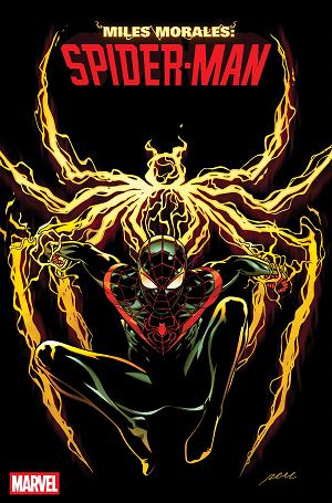 Miles Morales: Spider-Man #1 PERE PEREZ 2ND PRINTING VARIANT cover