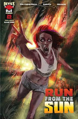 Run From The Sun #1 CVR D CVR D INC 1:10 JASON SHAWN ALEXANDER UV SPOT GLOSS cover