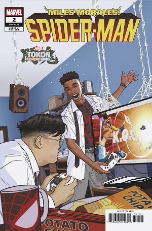 Miles Morales: Spider-Man #2 NICO LEON TOKON: FIGHTING SOULS BATTLE VARIANT cover