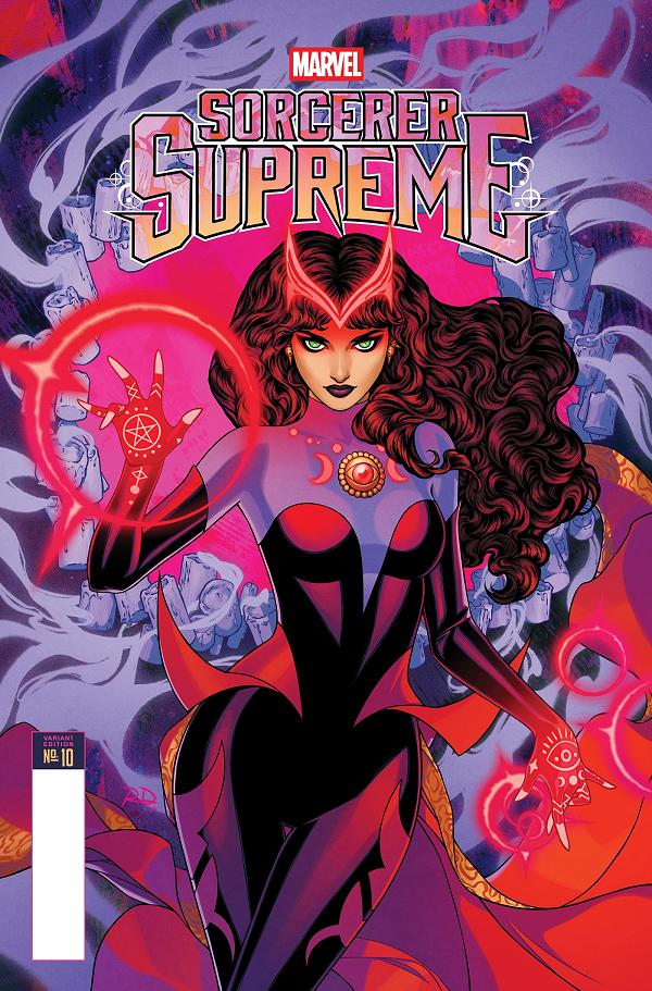Sorcerer Supreme #10 RUSSELL DAUTERMAN VARIANT cover