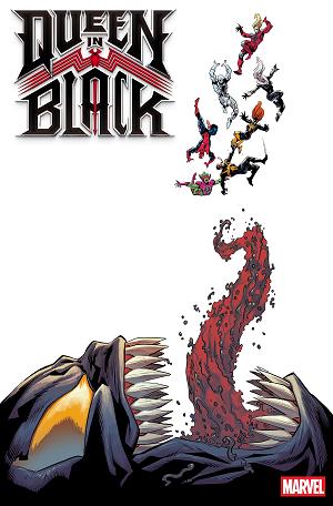 Queen In Black #5 RYAN STEGMAN HOMAGE VARIANT [QIB] [1:50] cover