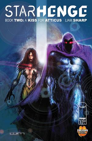 Starhenge Book Two A Kiss For Atticus #3 CVR F (OF 4) CVR F LIAM SHARP WITCHBLADE TEAM UP cover