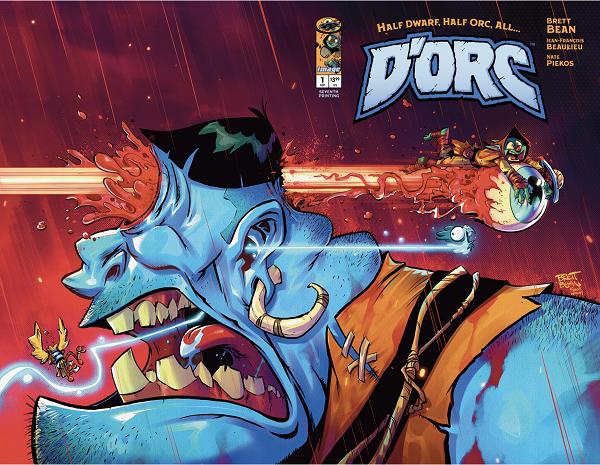 Dorc #1 variant cover by Brett Bean