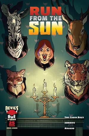 Run From The Sun #1 CVR B CVR B BRUNO OLIVEIRA cover