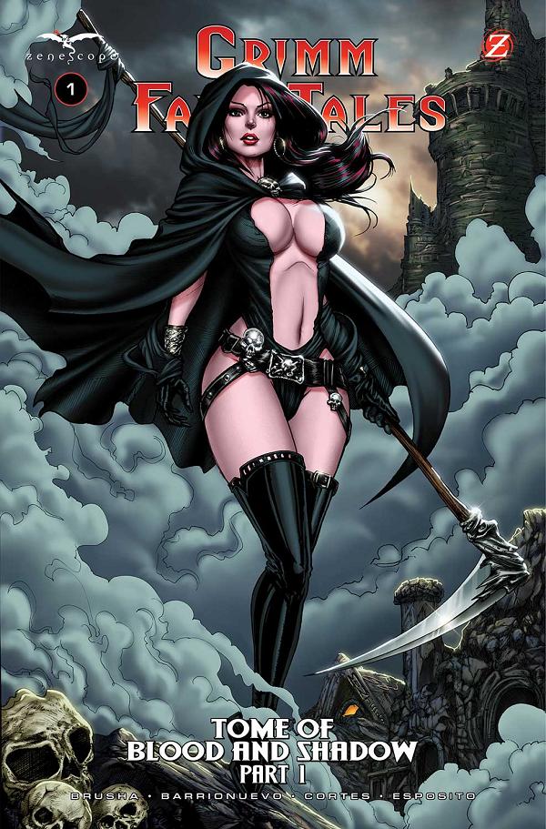 Grimm Fairy Tales Vol 3 #1 variant cover by Monte Moore