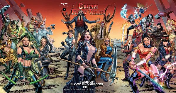 Grimm Fairy Tales Vol 3 #1 variant cover by Igor Vitorino