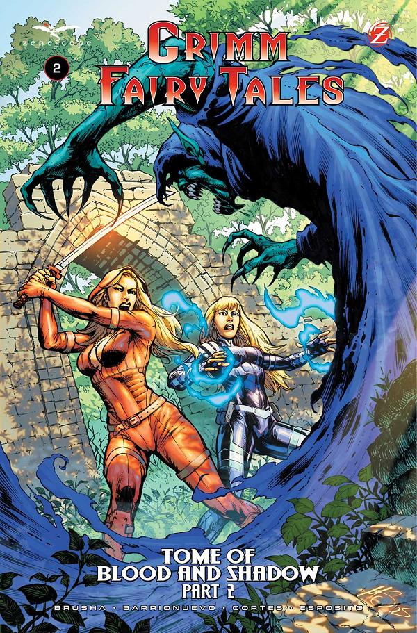 Grimm Fairy Tales Vol 3 #2 variant cover by Marco Santucci