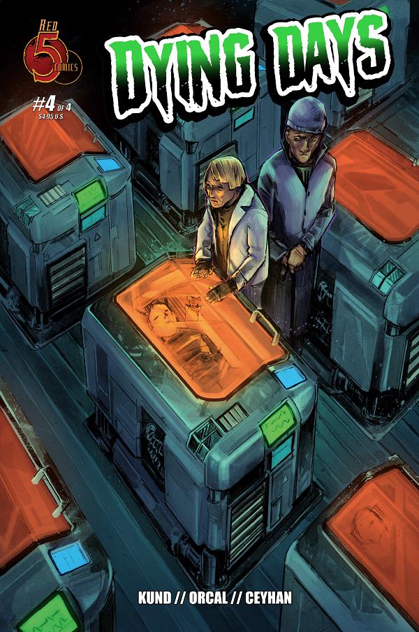 Dying Days #4 cover