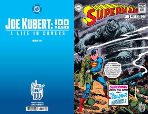 Joe Kubert 100 Years A Life In Covers #1 CVR B (ONE SHOT) CVR B JOE KUBERT FOIL cover