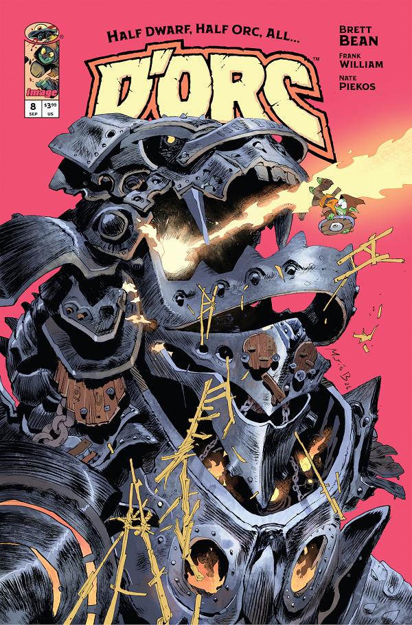 Dorc #8 CVR B CVR B MATIAS BERGARA cover