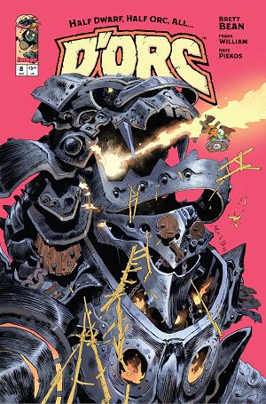 Dorc #8 CVR B CVR B MATIAS BERGARA cover