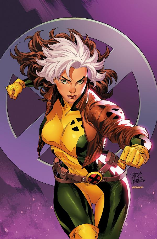 Uncanny X-Men #34 CARLOS GOMEZ ROGUE VIRGIN VARIANT [1:50] cover