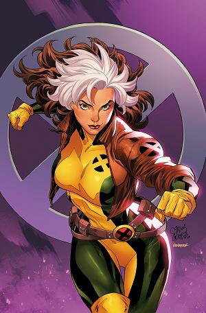 Uncanny X-Men #34 CARLOS GOMEZ ROGUE VIRGIN VARIANT [1:50] cover